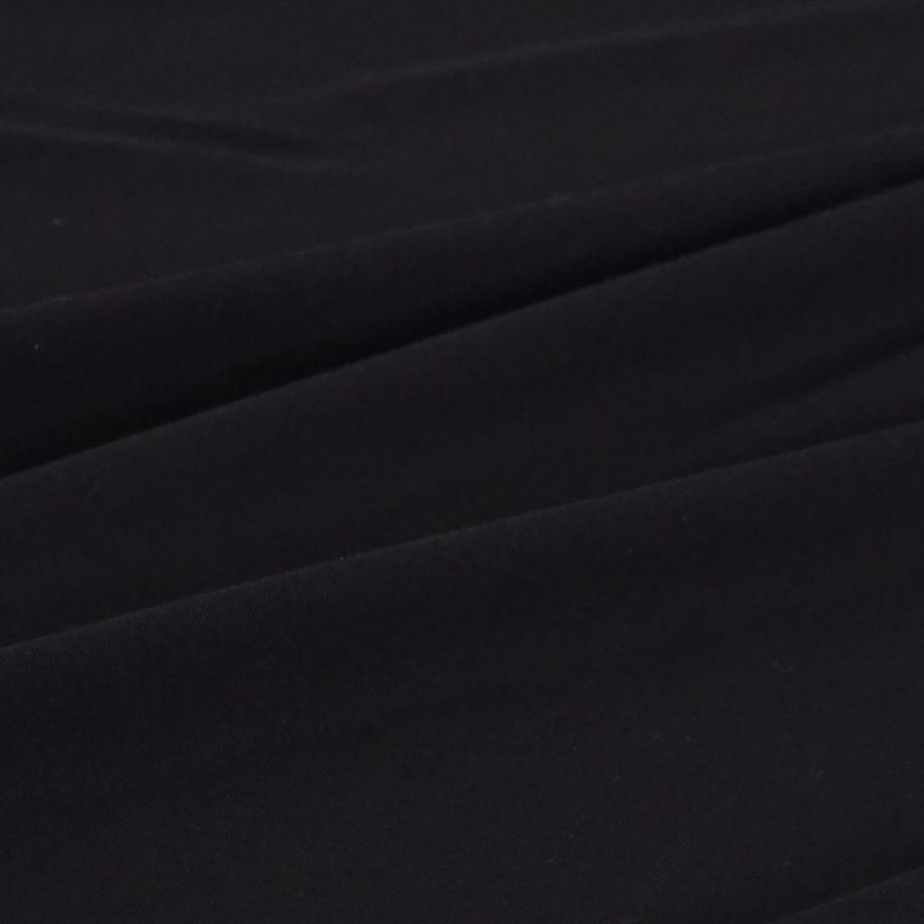 Viskosestoff Bambus Basic gewebt schwarz