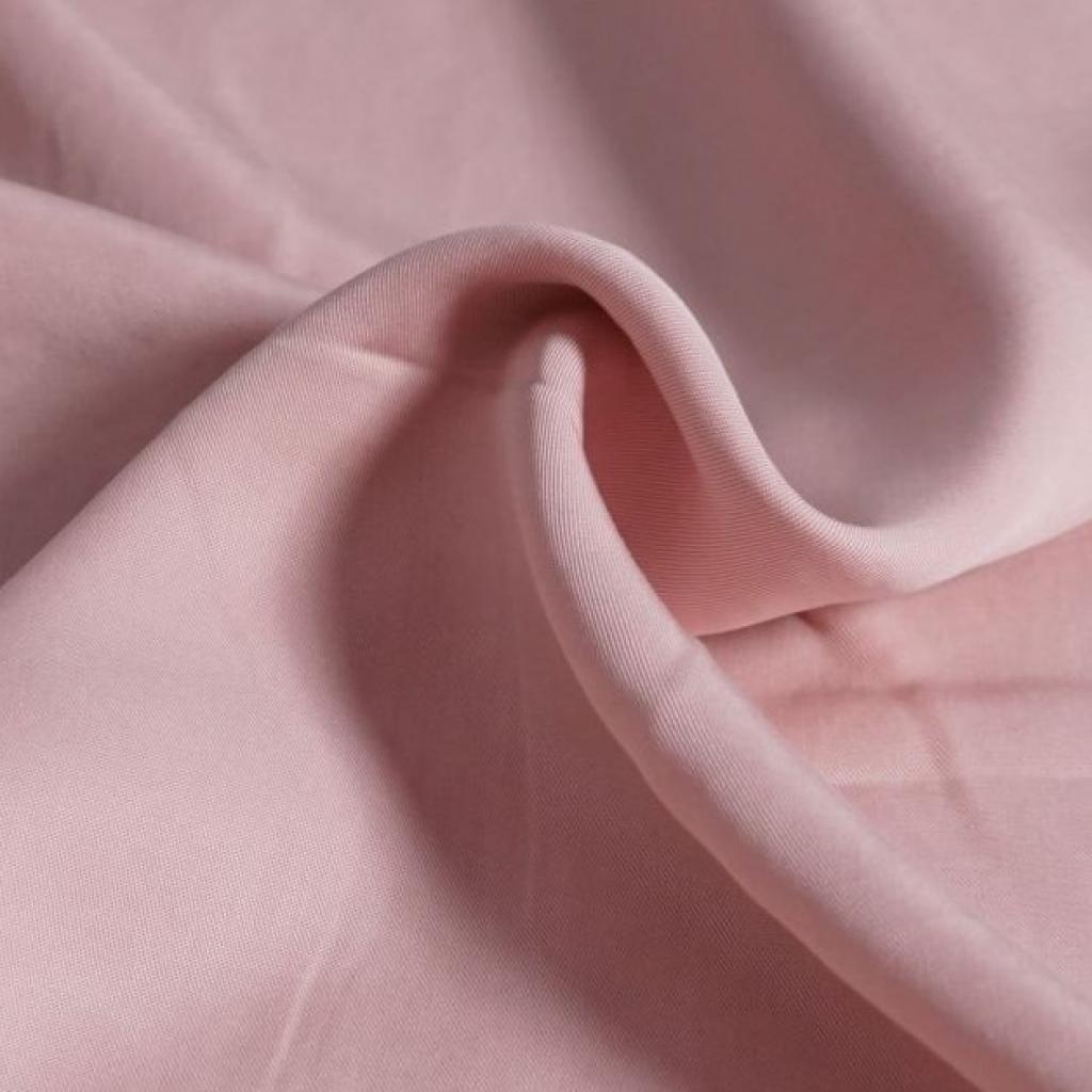 Lyocell Viskose gewebt uni rose