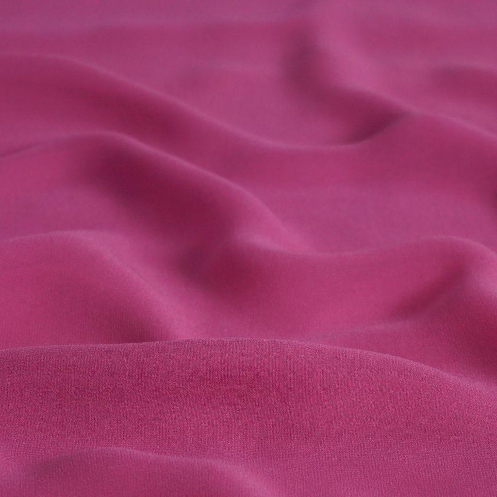 Seidenchiffon matt fuchsia pink