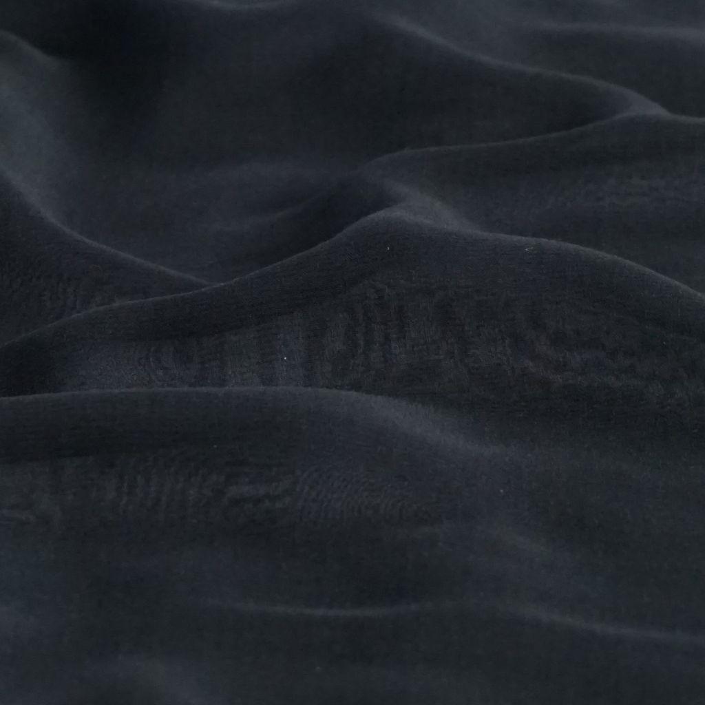 Seidenchiffon matt schwarz