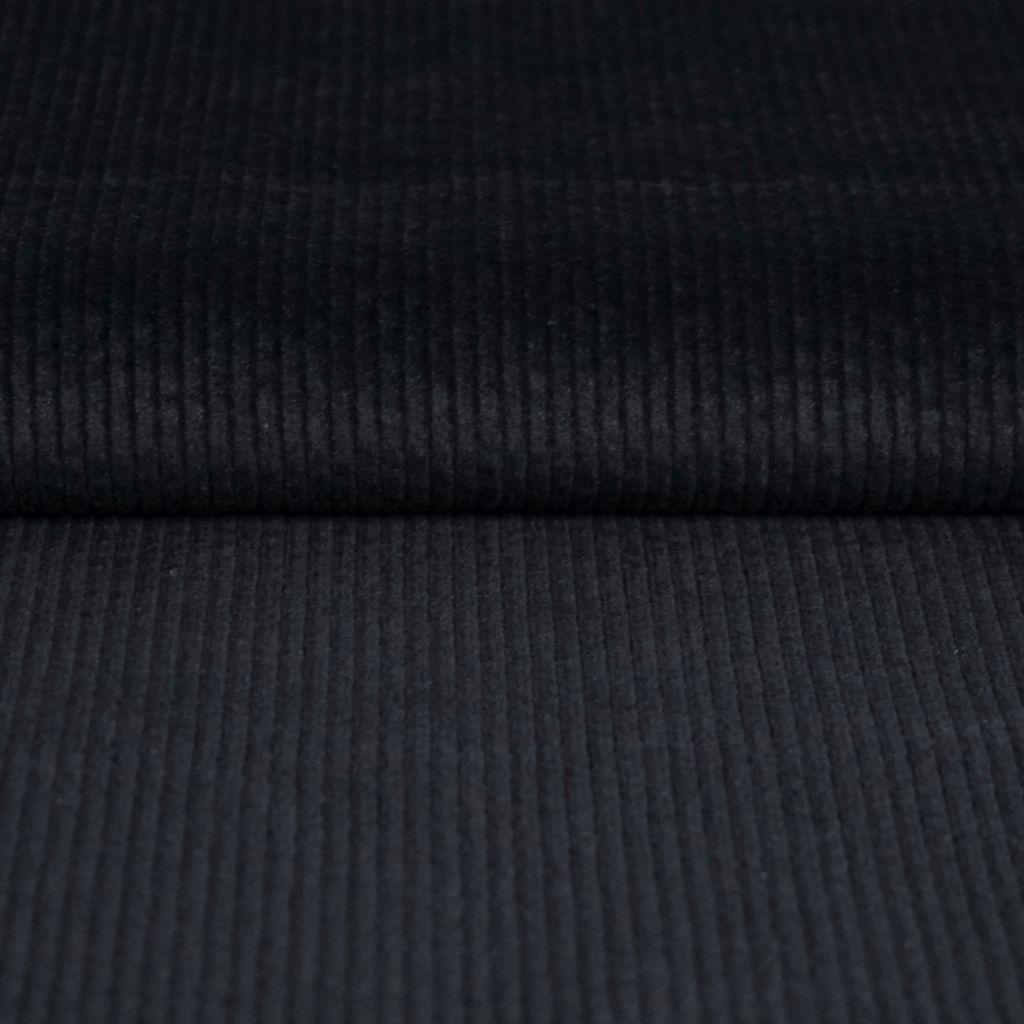 Breitcord Baumwollstretch schwarz
