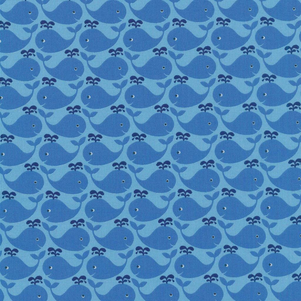 Babycord Wale blau – Westfalenstoffe
