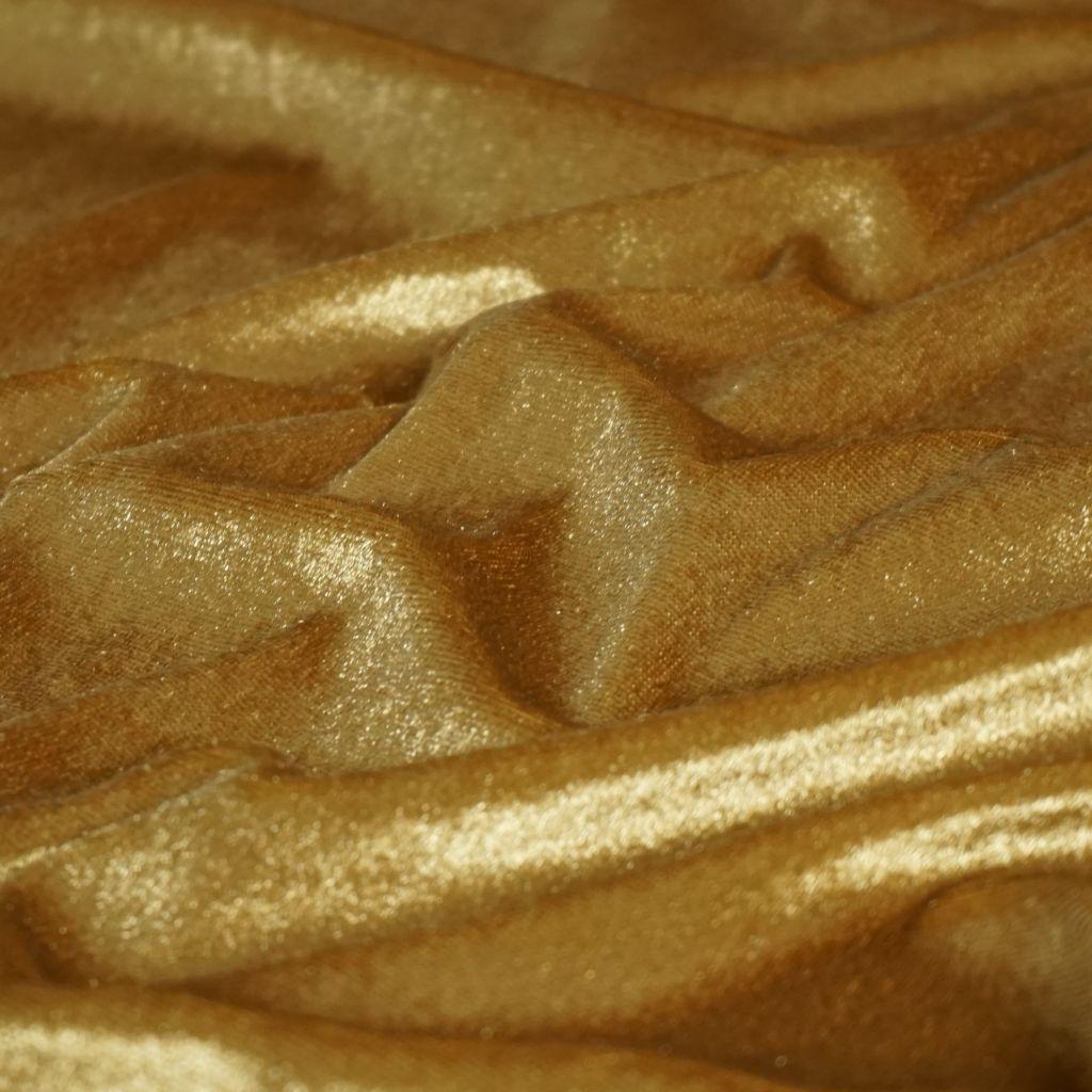 Pannesamt Stretch Polyester gold