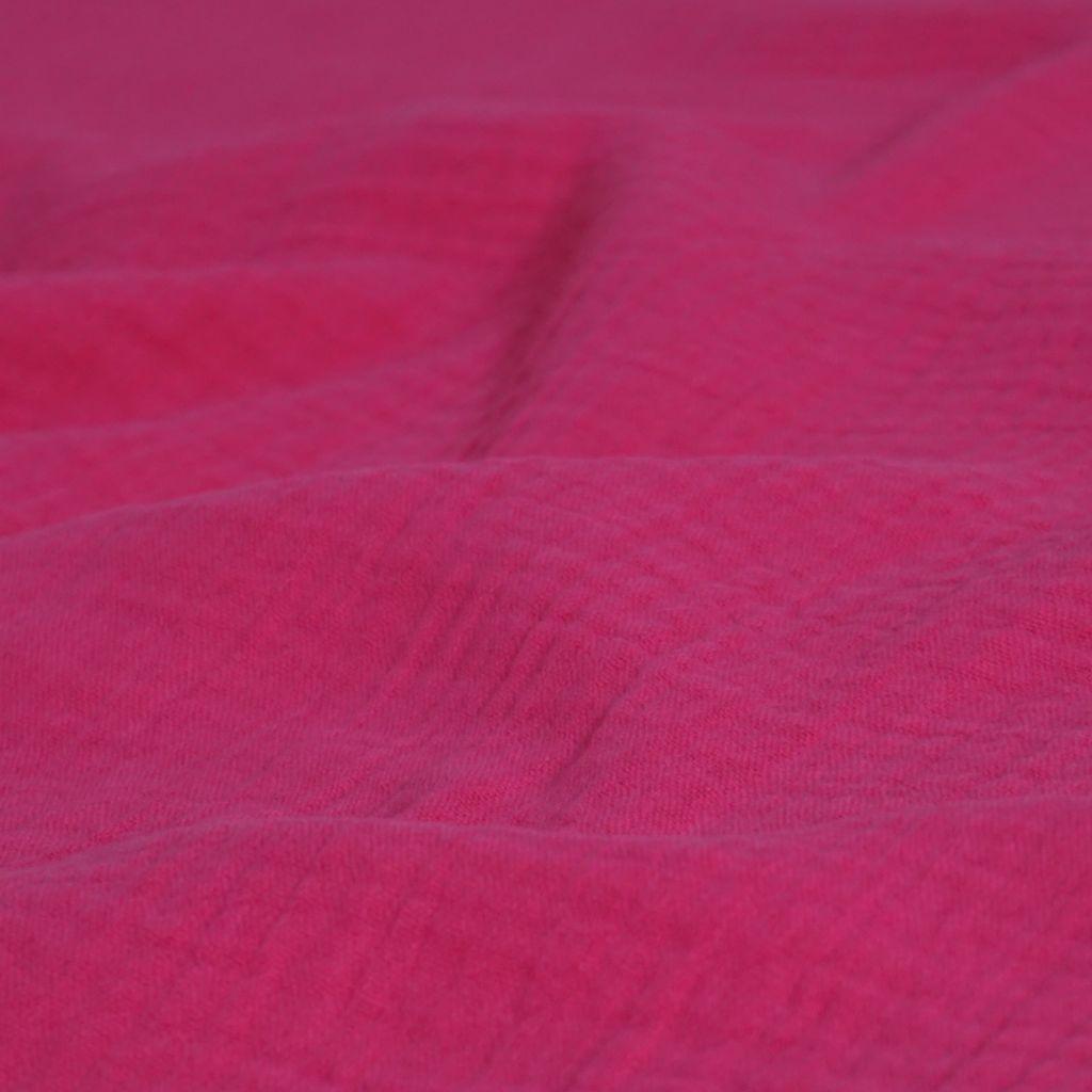 Musselin Double Gauze uni pink