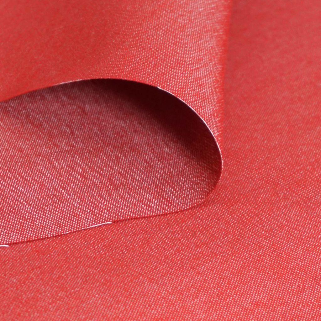 Outdoor Bezugsstoff Teflon Repel lichtecht rot melange