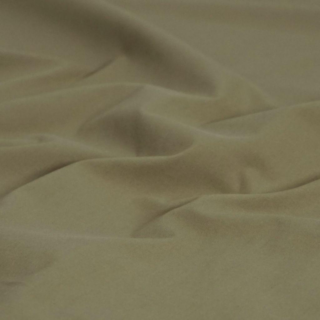 Baumwoll-Stretch paper touch khaki