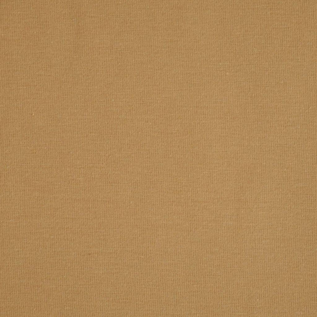 Singlejersey uni aus Baumwolle cream - Bio