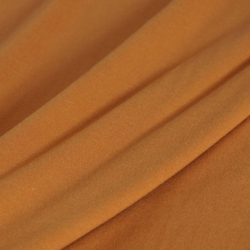 Bambus-Baumwolle Jersey soft touch matt karamel