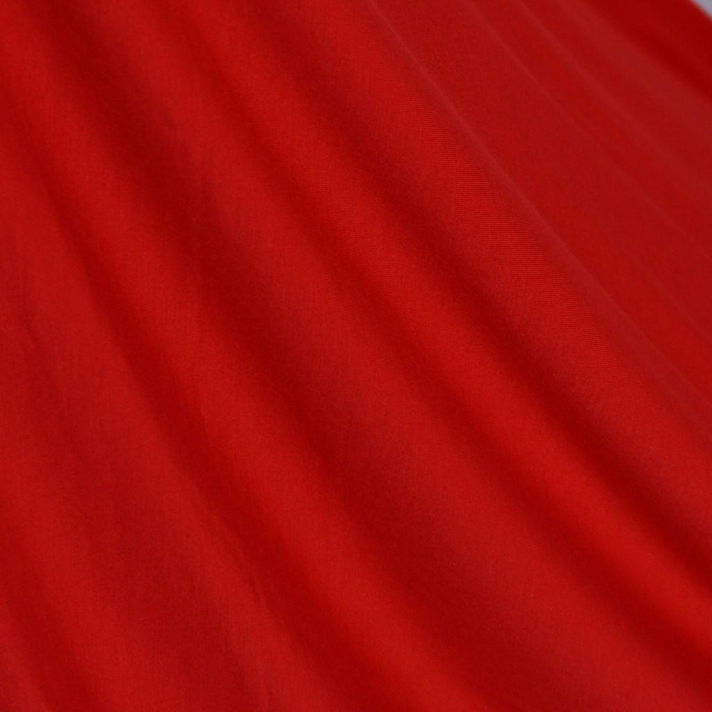 Viskosejersey aus Bambusfaser uni rot