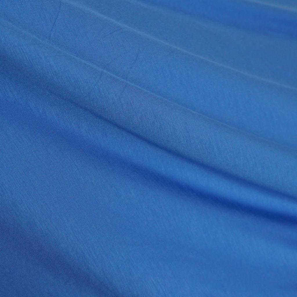 Viskosejersey aus Bambusfaser uni provence blau