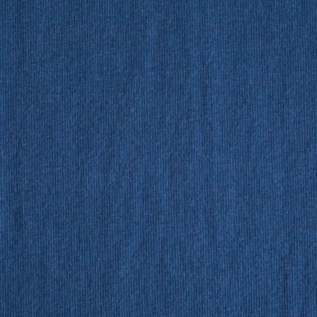 Heavy Jersey 100% Baumwolle jeansblau