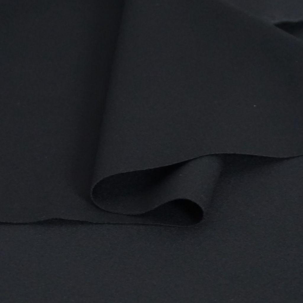 Sport Yoga Jersey Kunstfaser uni  schwarz