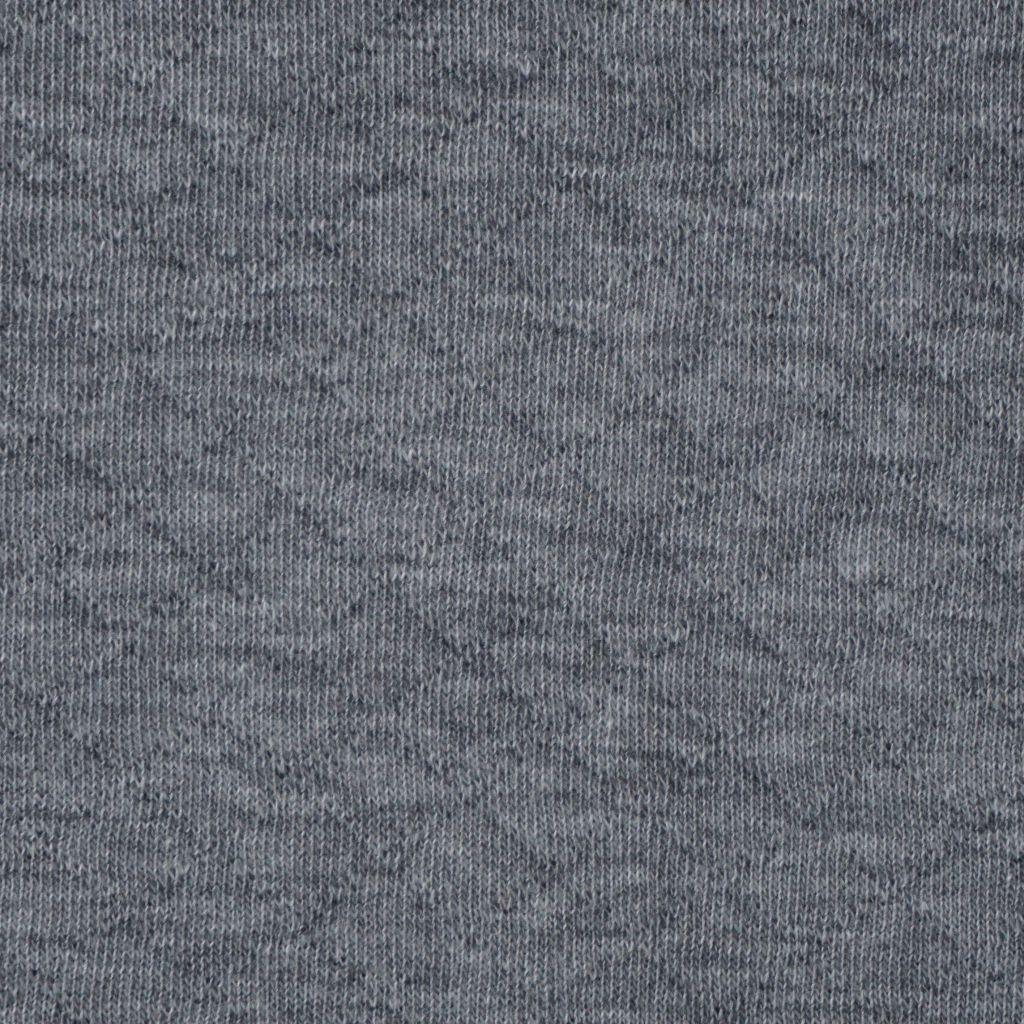 Baumwollstepper quilted Jersey graumeliert