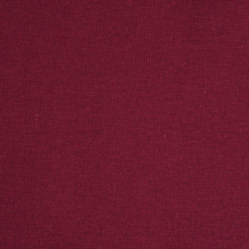 Bündchenware bordeauxviolett – Bio