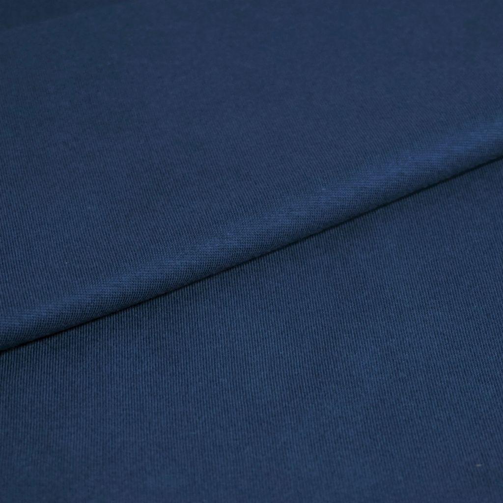 Bündchenware indigoblau – Bio