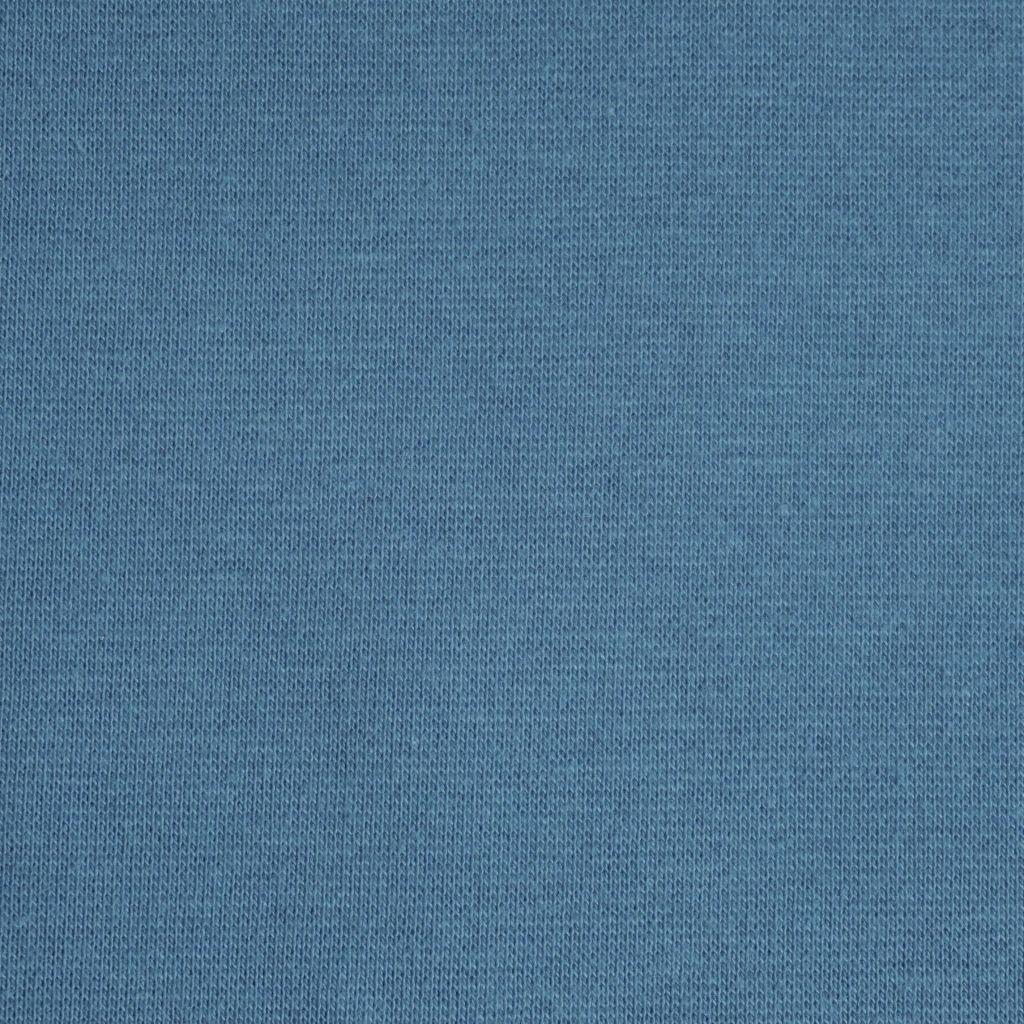 Bündchenware denimblau – Bio
