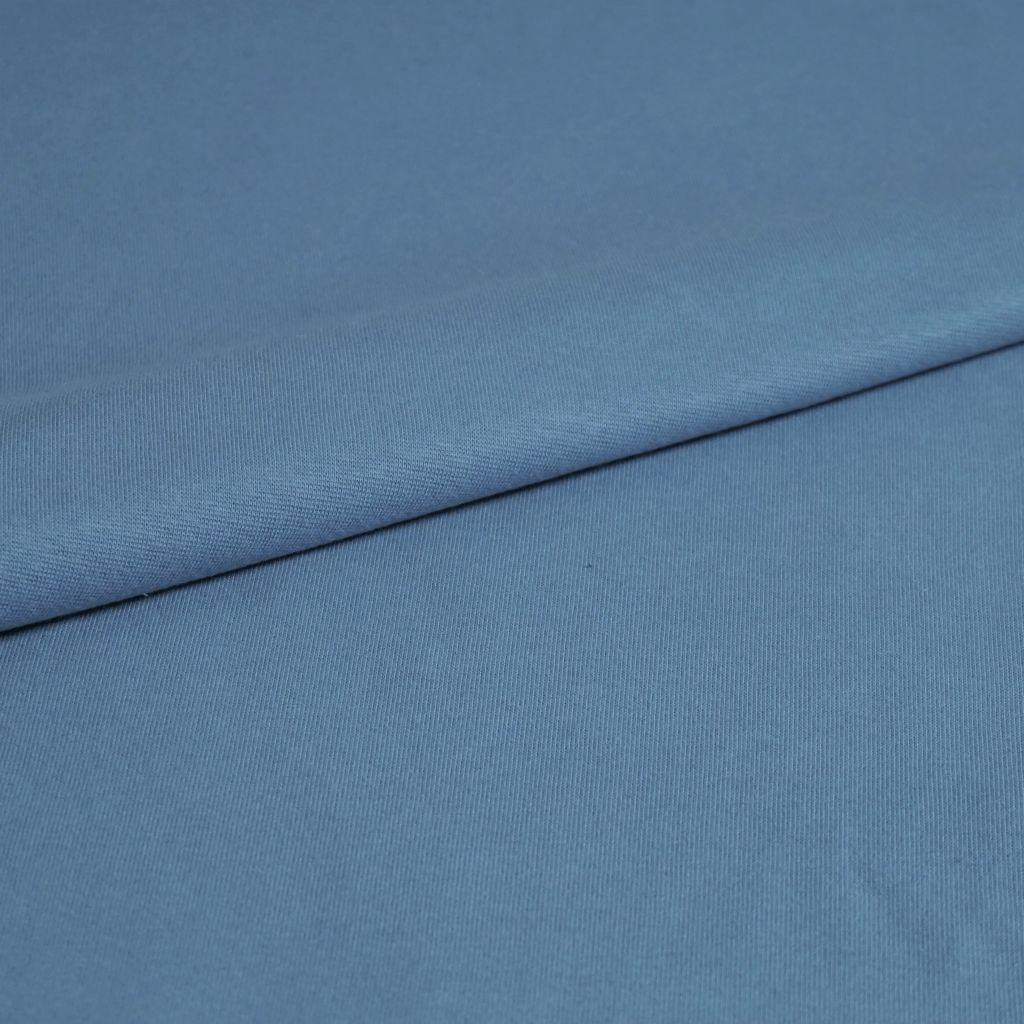 Bündchenware denimblau – Bio