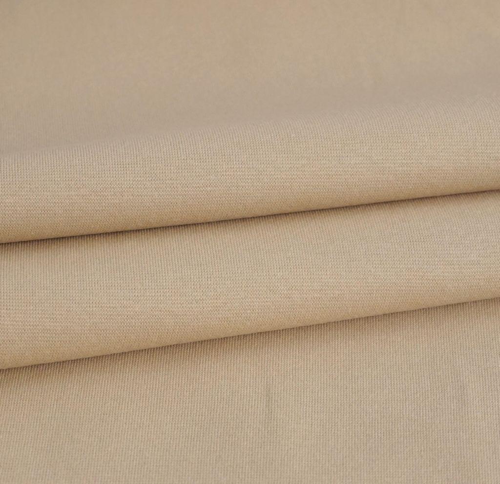 Bündchenware beige – Bio