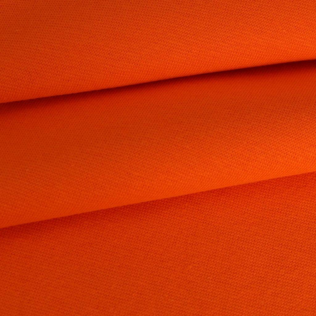 Bündchenware glatt orange