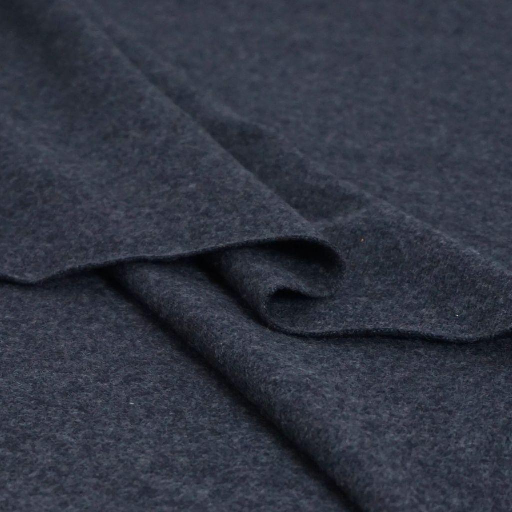 Merinostrick aus Italien Schurwolle dunkelgrau