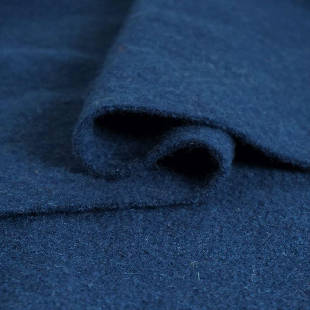 Wollwalk Walkloden aus Schurwolle petrol