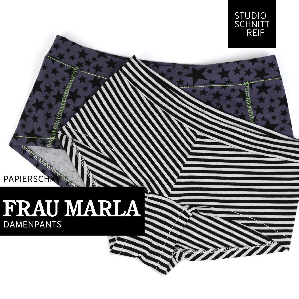 Papierschnittmuster Damenpant Marla XS-XXL