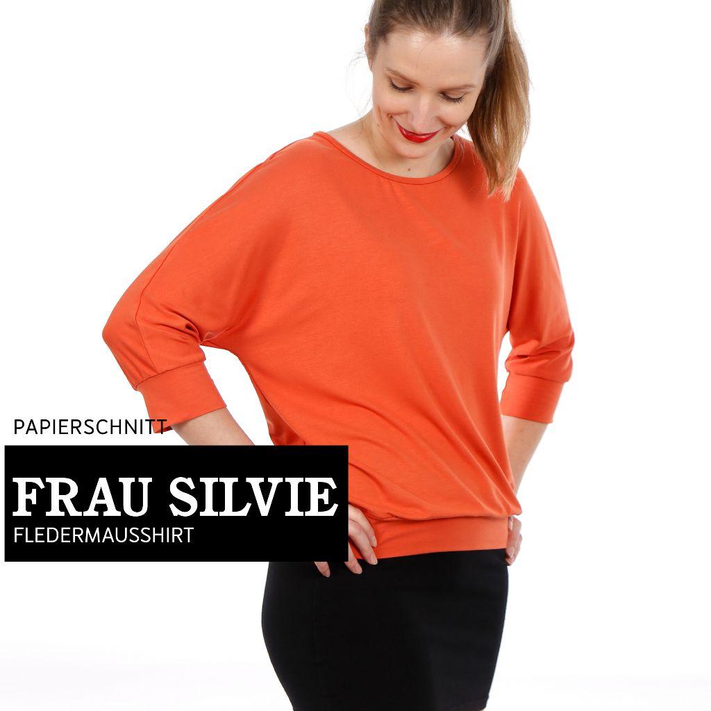 Papierschnittmuster Fledermausshirt Frau Silvie XS-XXL