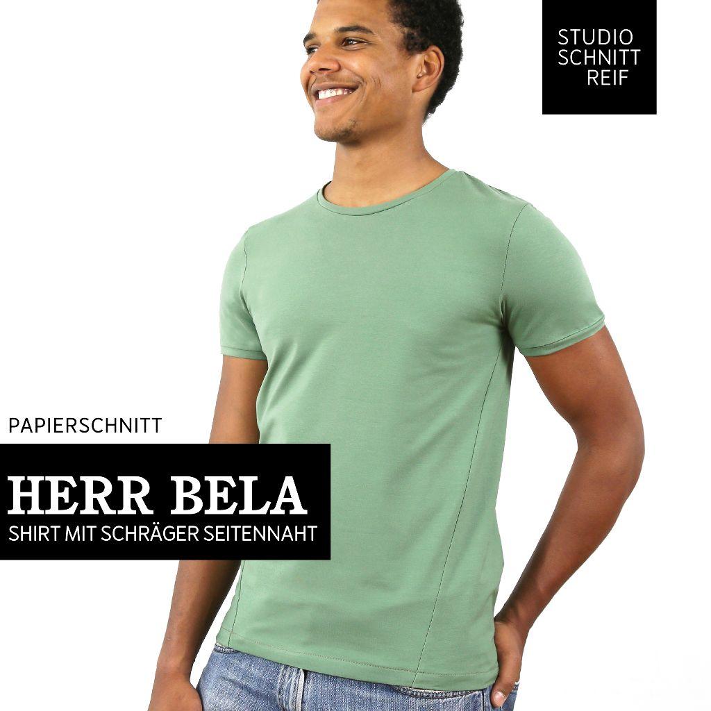 Papierschnittmuster Männer Shirt Herr Bela S-XXL