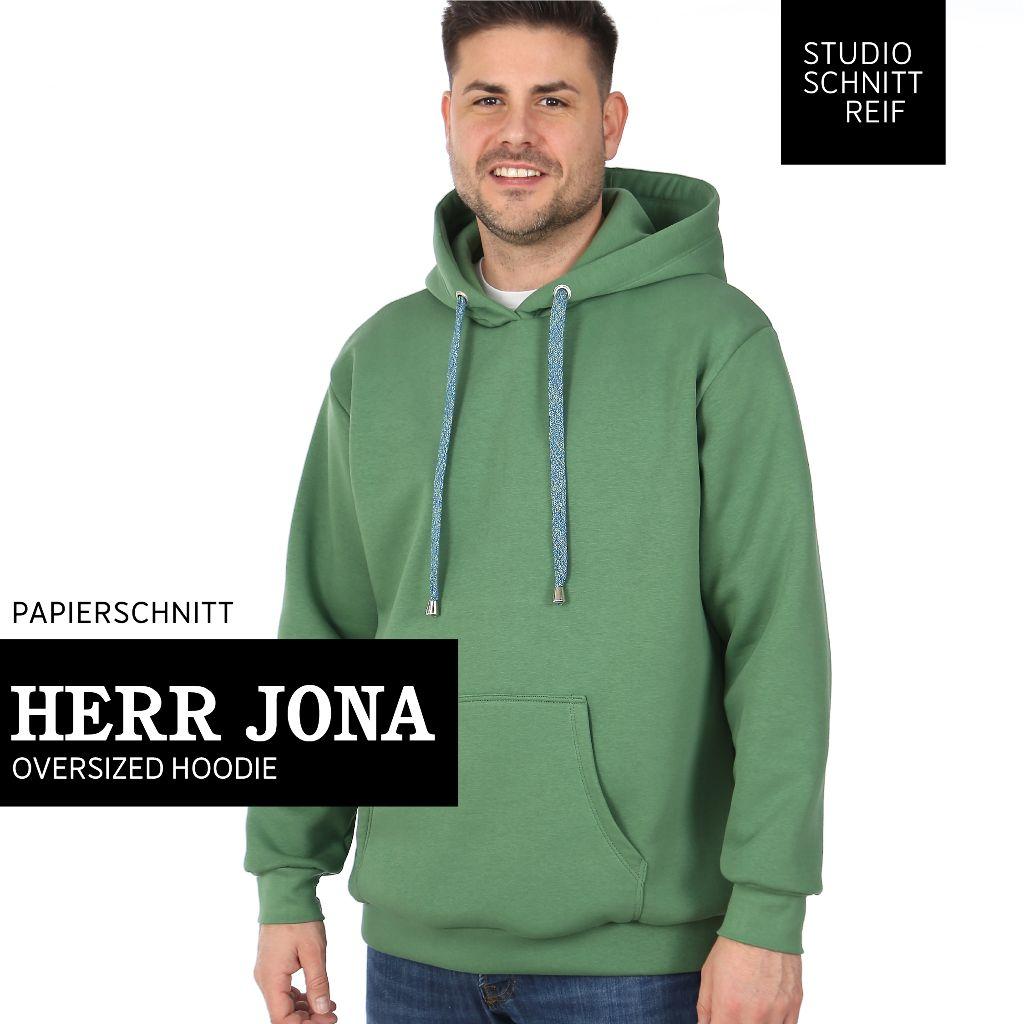 Papierschnittmuster Männer Hoodie Herr Jona XS-XXL