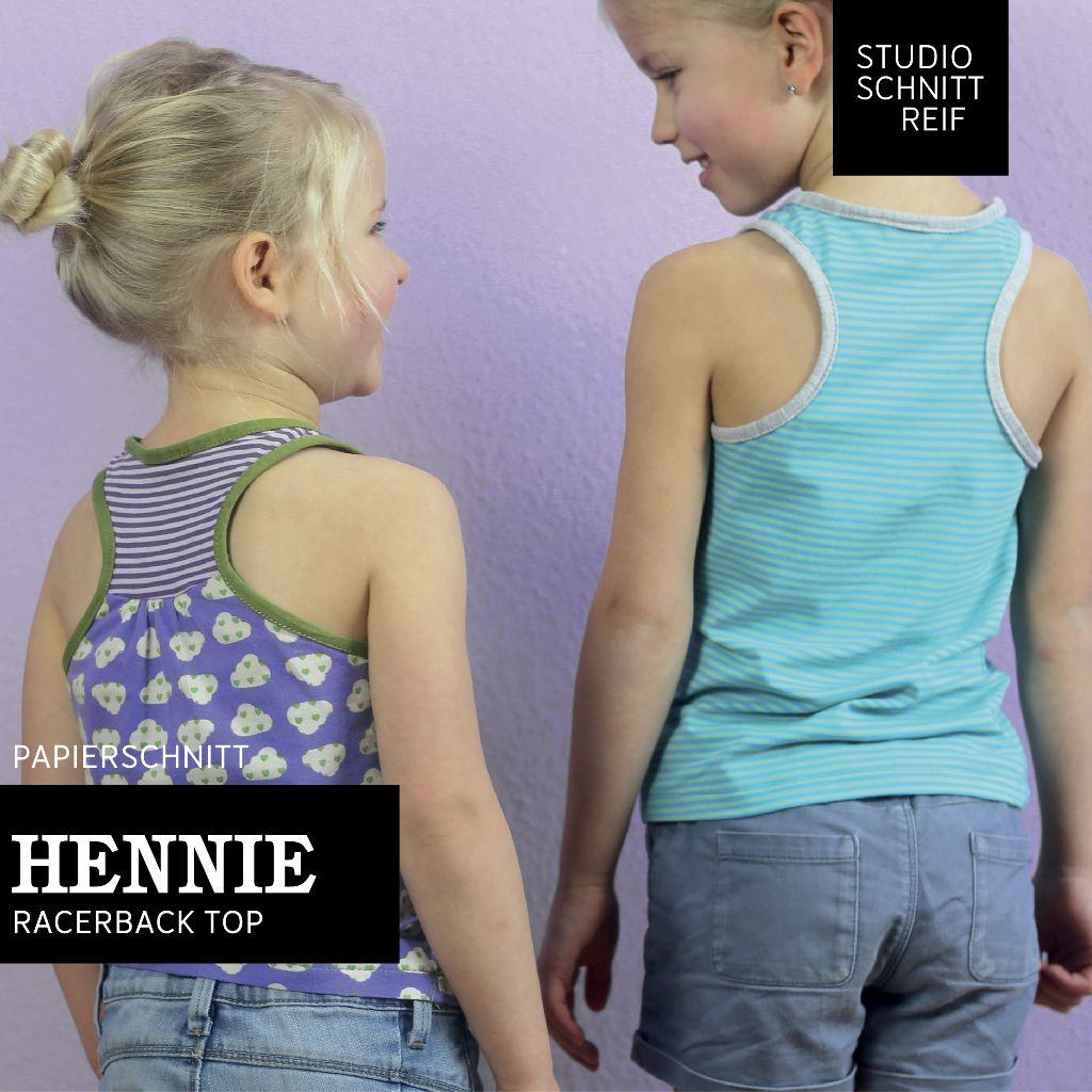 Papierschnittmuster Top Hennie Gr. 86-152