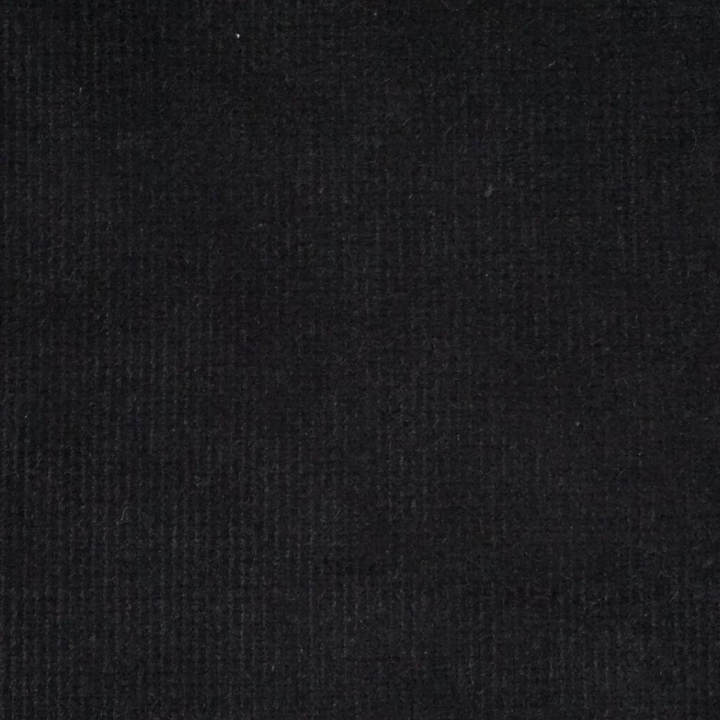 Stretch-Feincord aus Baumwolle schwarz